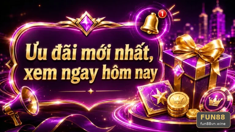 Khuyến Mãi FUN88 Tại fun88vn.wine: Đọc Chi Tiết Giao Diện Tin Mới, Ưu Đãi Và Điều Kiện Nhận Thưởng – Quy Trình Chọn Lọc Nhấn Mạnh Đọc Kỹ Điều Kiện Doanh Thu Trước Khi Nhận Ưu Đãi