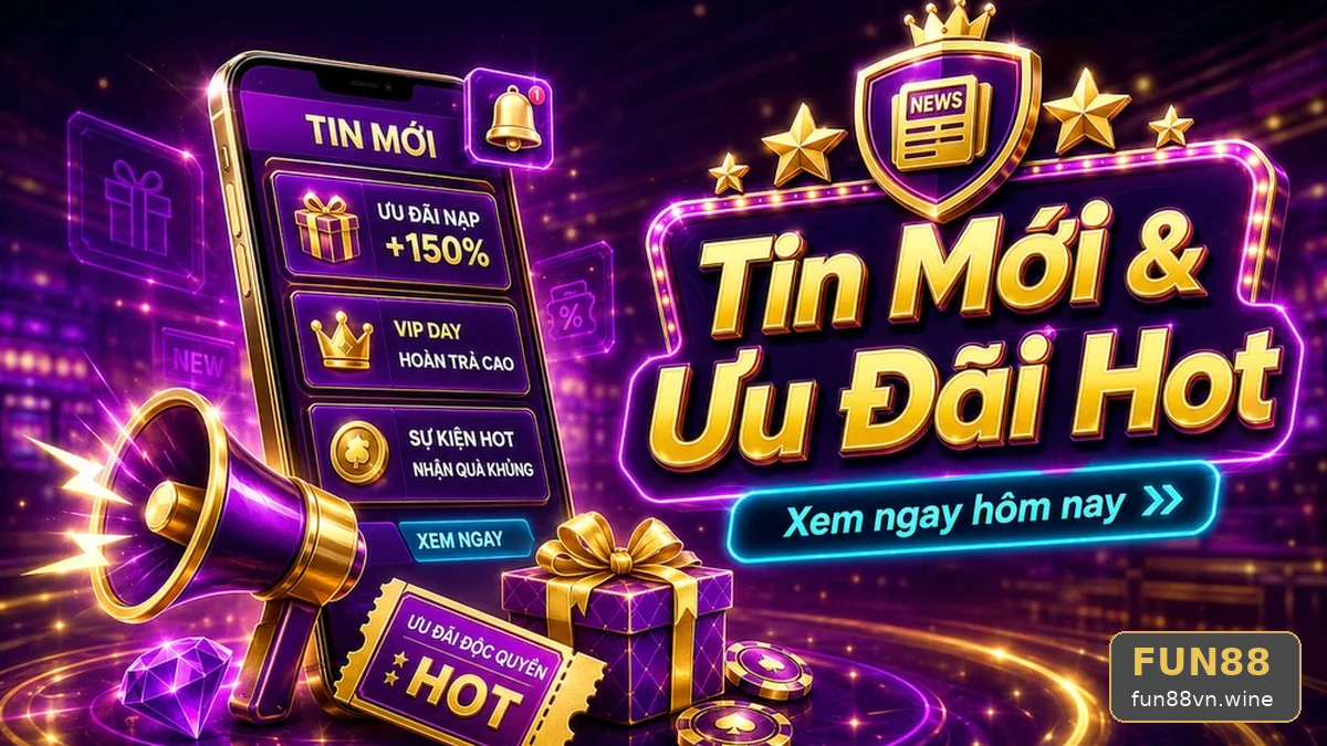 Ghi chú dòng thời hạn ưu đãi FUN88 giúp tránh lệch điều kiện nhận thưởng