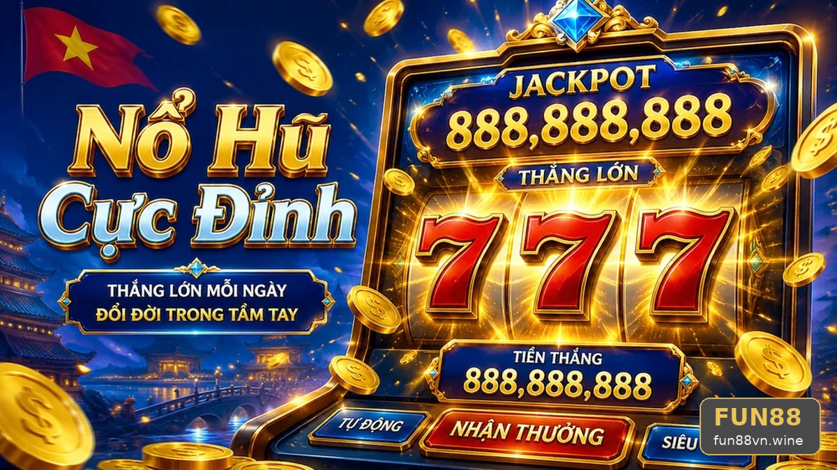 FUN88 Tại fun88vn.wine: Đọc Chi Tiết Giao Diện Nổ Hũ, Slot Và Jackpot Qua Quy Trình Chọn Lọc – Đánh Giá Thiết Kế Âm Thanh, Hình Ảnh Và Khả Năng Đọc Thông Tin