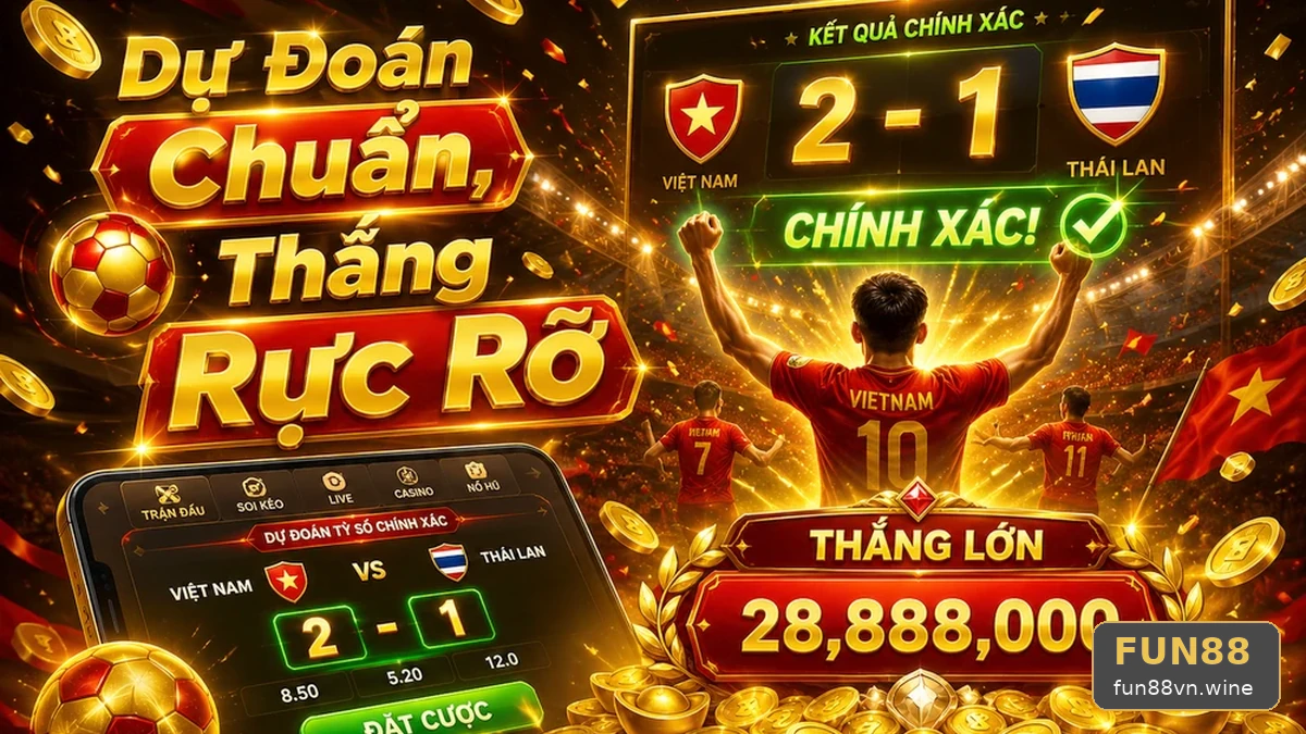 FUN88VNWINE 03 Thể Thao Hồ Sơ Kiểm Chứng — Phân Tích Tỷ Số Bằng Nguồn Tin